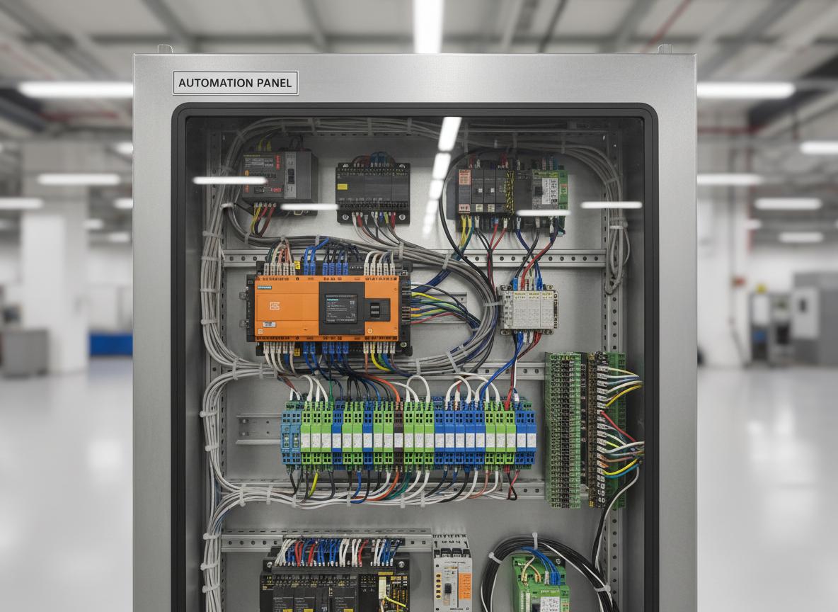 Щит автоматизации с PLC