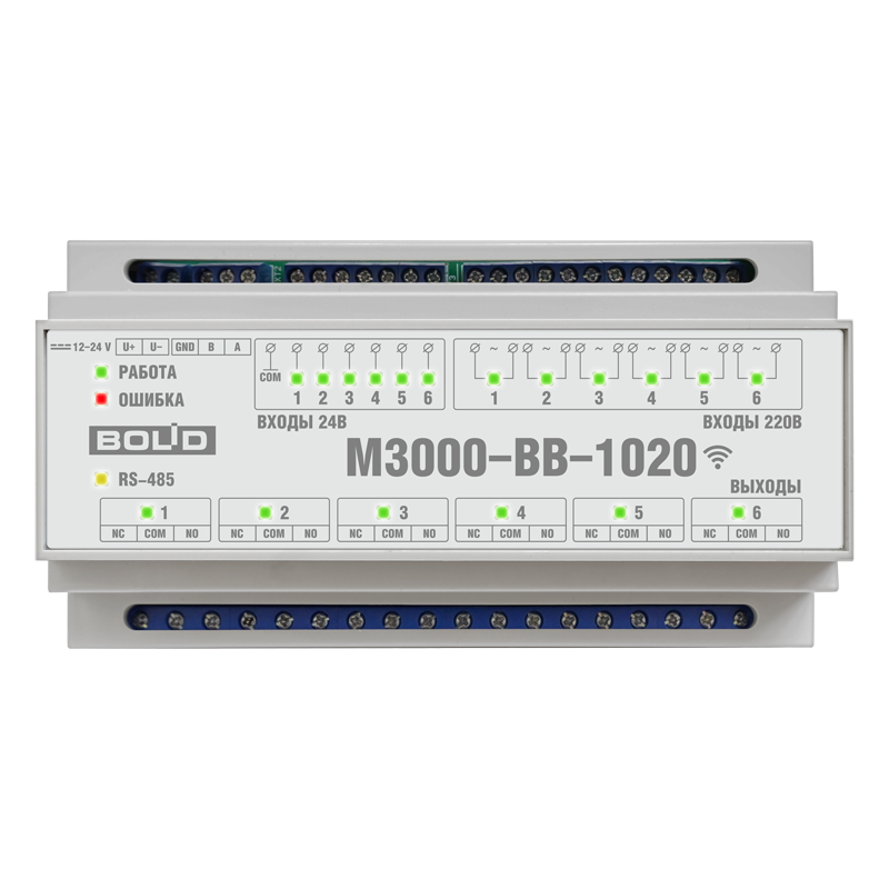 Модуль ввода-вывода М3000-ВВ-1020