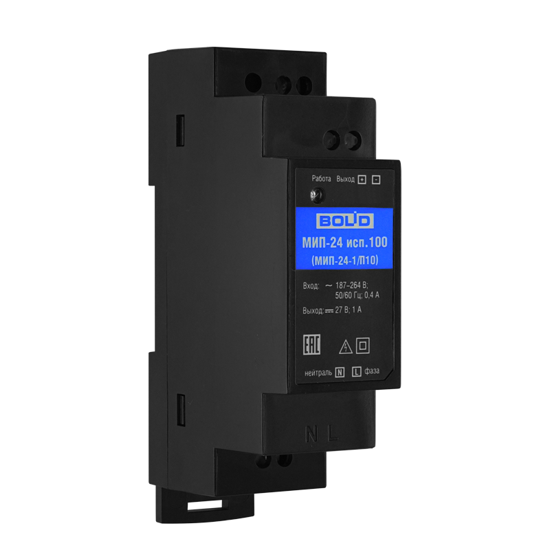 Источник питания МИП-24 исп.100 (МИП-24-1/П10)