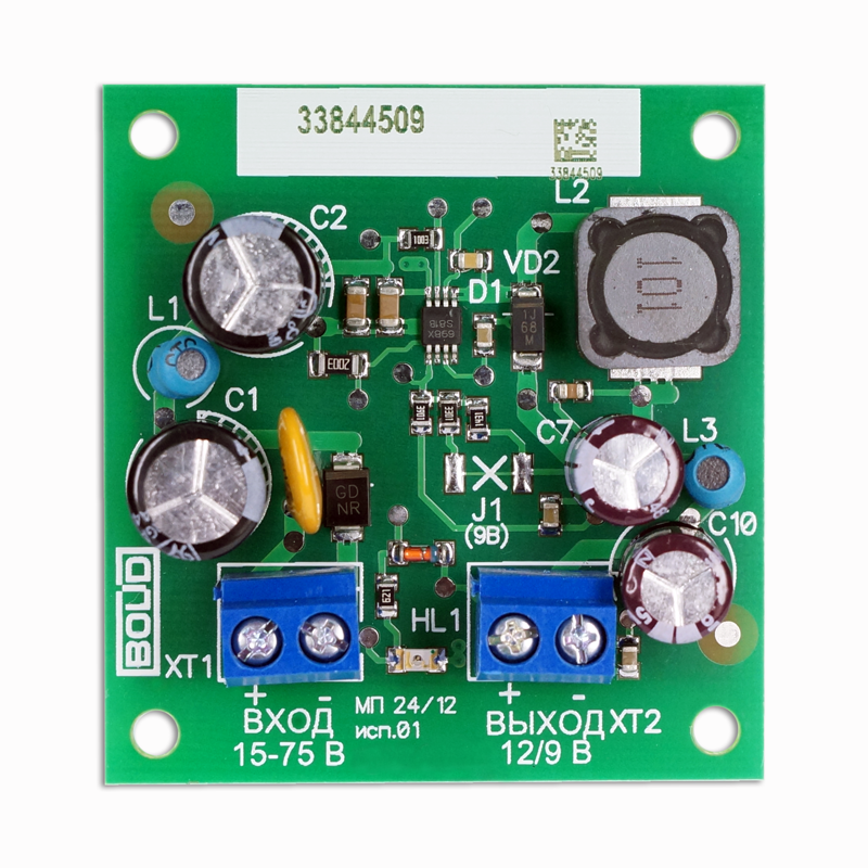 Модуль преобразователя МП 24/12В исп.01